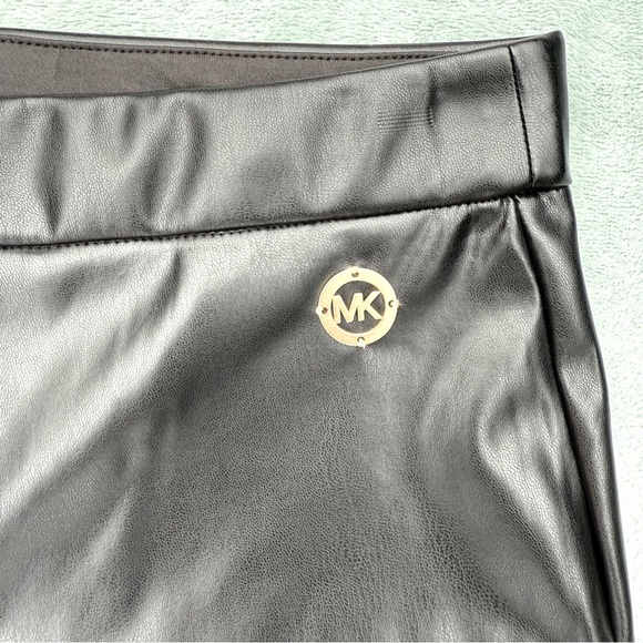 Michael Kors faux leather pull on pants - Picture 4 of 6
